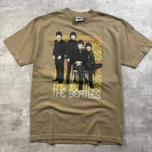 Vintage Y2K The Beatles Graphic Band Tee